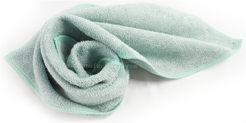 China Bulk towels luxury quick dry cleaning cloth Supplier Custom ribbed towels Factory